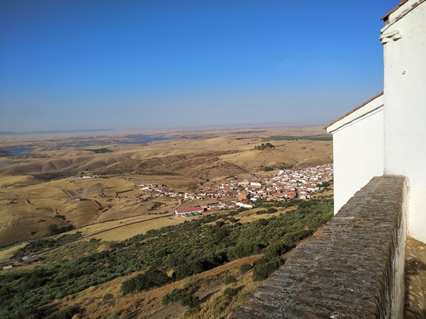 Detalle de la fachada de la Ermita
