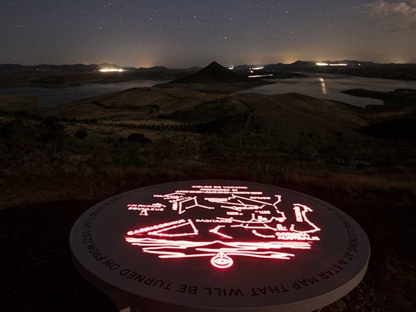Mirador Astronómico con vista a la Vía Láctea