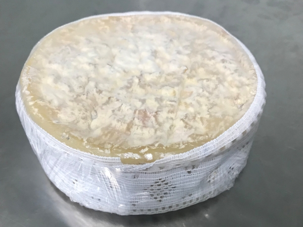 Quesos apilados en una tabla